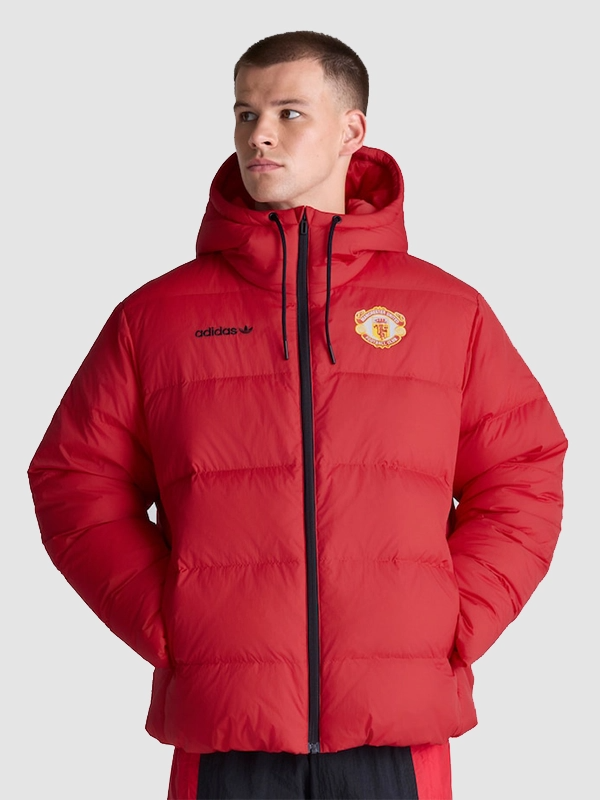 Manchester United x Adidas EQT Down Jacket Manchester United x Adidas EQT Red Jacket