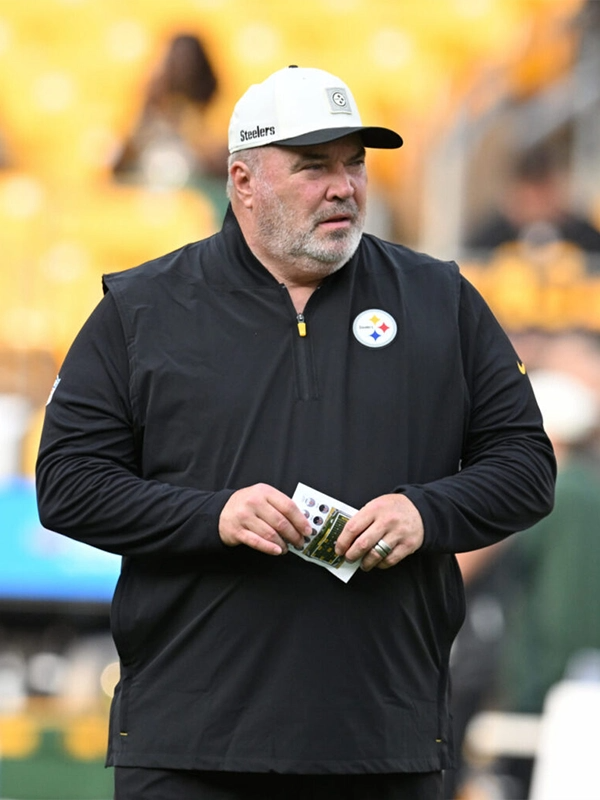 Mike McCarthy Pittsburgh Steeler Vest Mike McCarthy Pittsburgh Steeler Vest