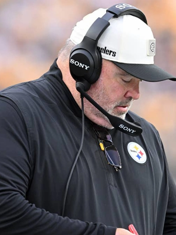 Mike McCarthy Pittsburgh Steeler Vest Mike McCarthy Preseason 2026 Pittsburgh Steelers Vest