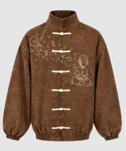 Neptun x Avatar Chinese Suede Leather Jacket