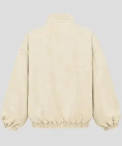 Neptun x Avatar Chinese Suede Leather Jacket Cream