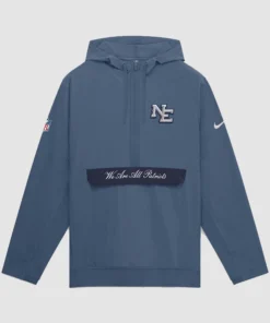 New England Patriots 2026 Nike Rivalries Sideline Anorak Jacket