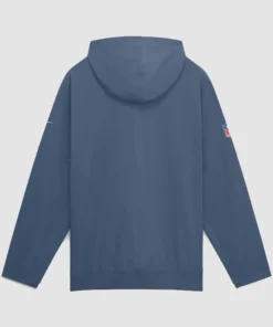 New England Patriots Rivalries Sideline Anorak Half-Zip Hoodie