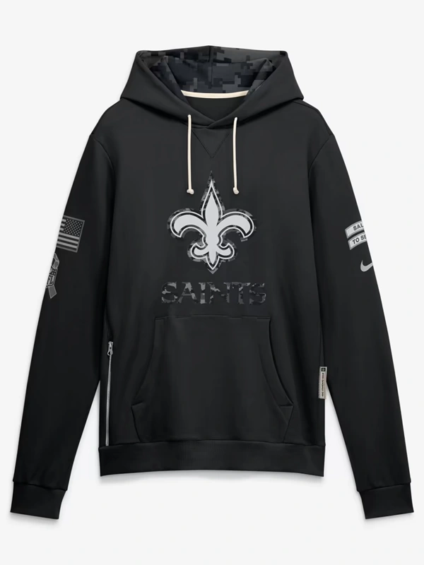 New Orleans Saints 2026 Salute to Service Hoodie New Orleans Saints 2026 Salute to Service Hoodie