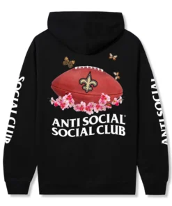 New Orleans Saints AntiSocialSocialClub Hoodie 2026