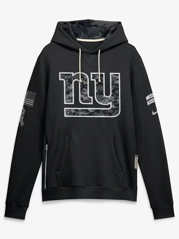 New York Giants 2026 Salute to Service Sideline Hoodie New York Giants 2026 Salute to Service Sideline Hoodie