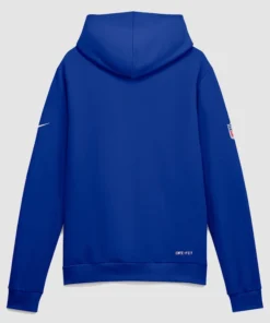 New York Giants Royal Sideline Hoodie 2026