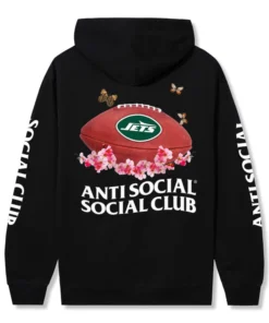 New York Jets AntiSocialSocialClub Hoodie 2026