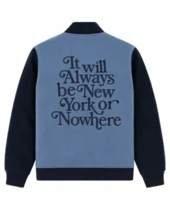 New York Yankees Motto Varsity Jacket 2026 New York Yankees 2026 Motto Blue Jacket