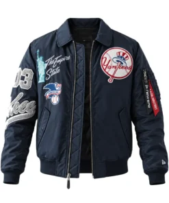 New York Yankees New Era x Alpha Industries MA-1 Full-Zip Bomber Jacket