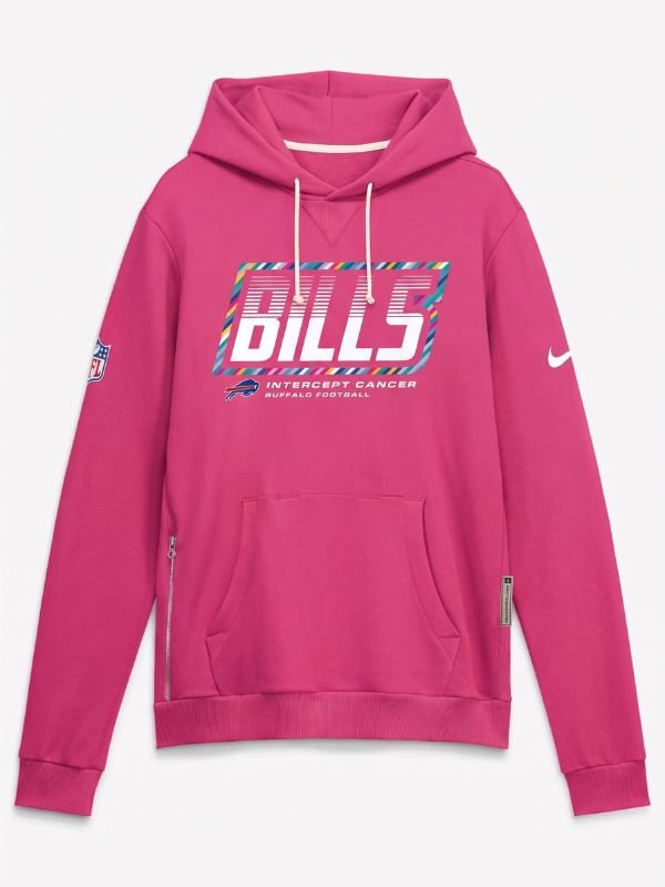 Buffalo Bills Crucial Catch Hoodie 2026 NFL 2026 Buffalo Bills Crucial Catch Pullover Hoodie Pink