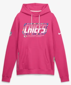 Kansas City Chiefs Crucial Catch Hoodie 2026 NFL 2026 Chiefs Crucial Catch Pullover Hoodie Pink