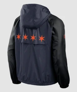 Nike Chicago Bears Rivalries 2026 Windrunner Jacket Nike Chicago Bears Rivalries Windrunner Hooded Jacket