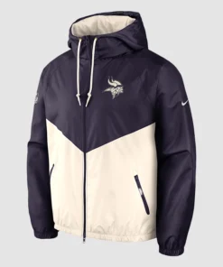 Nike Minnesota Vikings Rivalries 2026 Windrunner Jacket