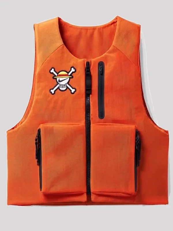 Nike x One Piece Orange Vest Nike x One Piece Orange Vest