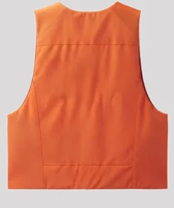 Nike x One Piece Orange Vest One Piece x Nike Orange Unisex Zip Up Vest