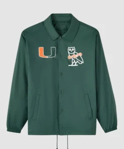 OVO University of Miami Coaches Jacket