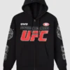 Mike McCarthy Pittsburgh Steeler Vest OVO x UFC Black Full-Zip Hoodie