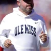 George Kittle 2026 San Francisco 49ers Sideline Hoodie Pete Golding 2026 Ole Miss Rebels Pullover Hoodie