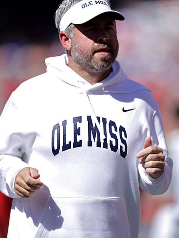 Pete Golding 2026 Ole Miss Rebels Pullover Hoodie Pete Golding 2026 Ole Miss Rebels Pullover Hoodie