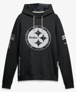 Pittsburgh Steelers 2026 Salute to Service Sideline Hoodie