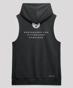 Pittsburgh Steelers 2026 Sideline Sleeveless Hoodie