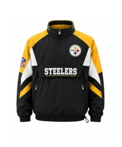 Pittsburgh Steelers Starter Half Zip Pullover Jacket
