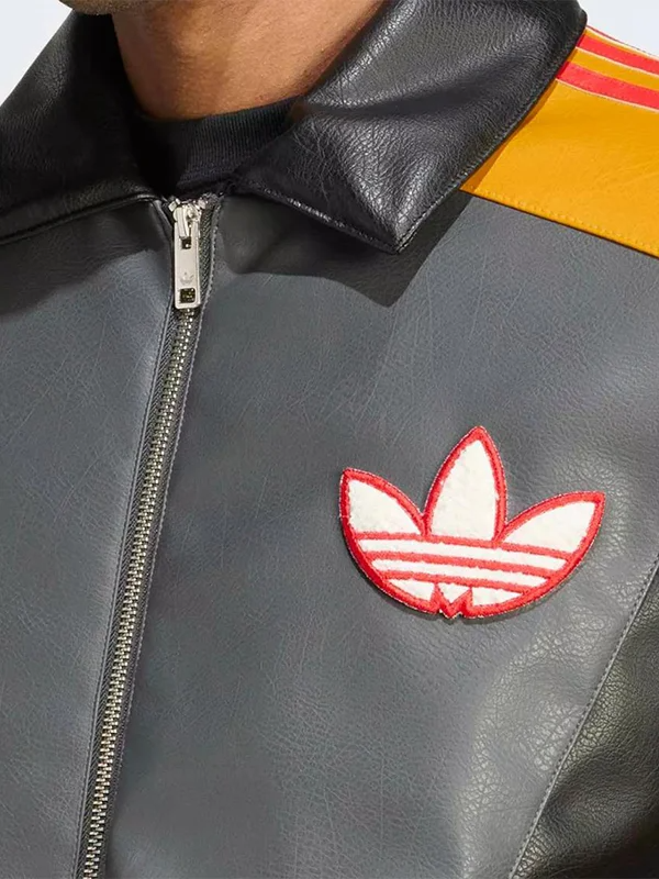 Pokémon x Adidas Pikachu 8-Ball Jacket Pokémon 2026 30th Anniversary Pikachu 8-Ball Leather Jacket