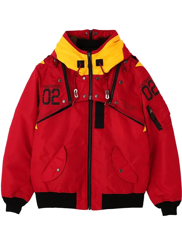 RADIO EVA x AVIREX MA-1 Jacket RADIO EVA AVIREX MA 1 Jacket Red
