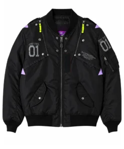 RADIO EVA X AVIREX MA-1 Flight Jacket Black