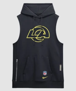 Rams Nike Rivalries 2026 Sideline Sleeveless Hoodie