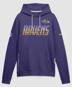 Ravens 2026 Sideline Pullover Hoodie