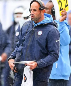Robert Saleh 2026 Tennessee Titans Jacket