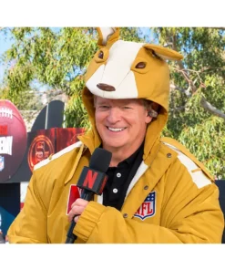 Roger Goodell N-F-L Kangaroo Jacket Yellow