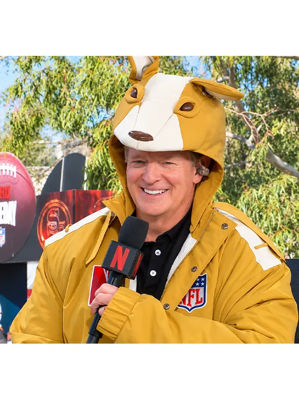 Roger Goodell N-F-L Kangaroo Jacket Roger Goodell N-F-L Kangaroo Jacket Yellow