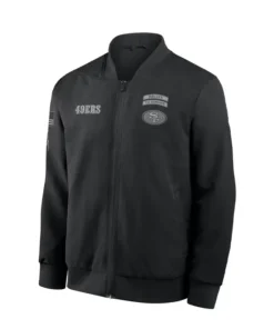 San Francisco 49ers 2026 Salute to Service Bomber Jacket