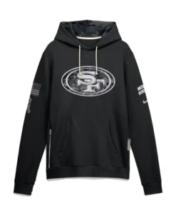San Francisco 49ers 2026 Salute to Service Sideline Hoodie