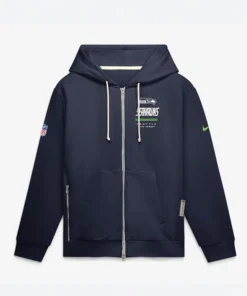 Seahawks 2026 Sideline Zip-Up Hoodie