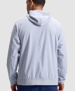 Seahawks Nike Rivalries 2026 Sideline Anorak Half-Zip Jacket Seattle Seahawks 2026 Nike Rivalries Sideline Grey Hooded Jacket