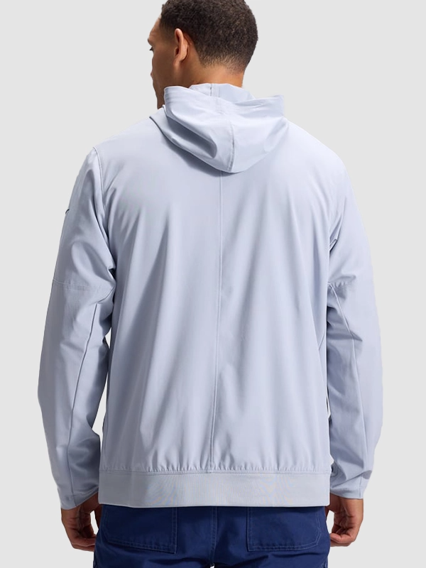 Seahawks Nike Rivalries 2026 Sideline Anorak Half-Zip Jacket Seattle Seahawks 2026 Nike Rivalries Sideline Grey Hooded Jacket