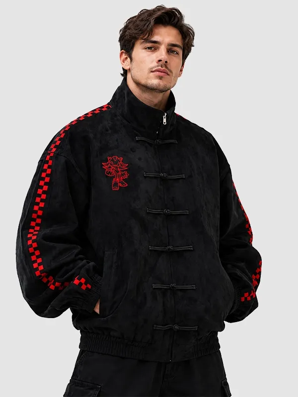 Shadow By NEPTUN X Sonic Bomber Jacket Shadow By NEPTUN X Sonic Black Jacket