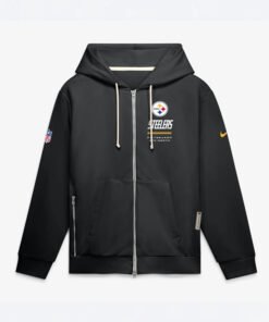 Steelers 2026 Sideline Zip-Up Hoodie