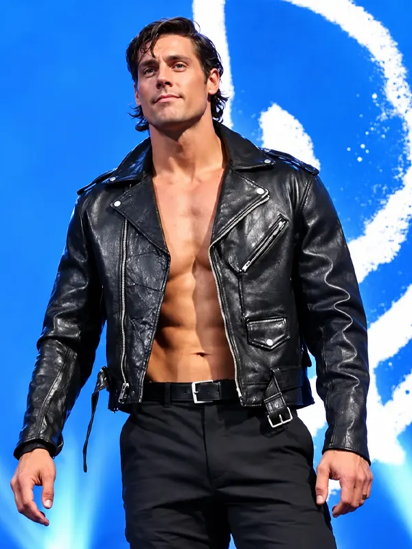 Steven Borden Dynamite Leather Jacket Steven Borden Dynamite Leather Jacket