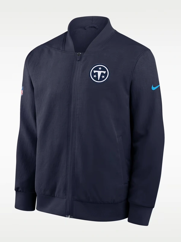 Titans 2026 Nike Rivalries Sideline Full Zip Jacket Titans 2026 Nike Rivalries Sideline Full Zip Jacket