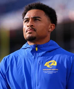 Trent McDuffie 2026 Los Angeles Rams Anorak Jacket
