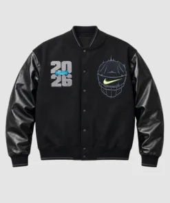 US Nike Football Nil Roster Black Jacket