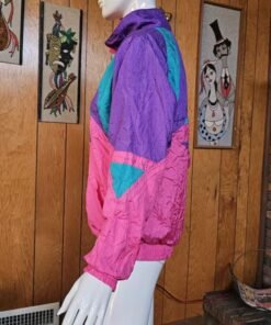 Vintage Women's Pelle Pelle Hip Hop Pink Jacket