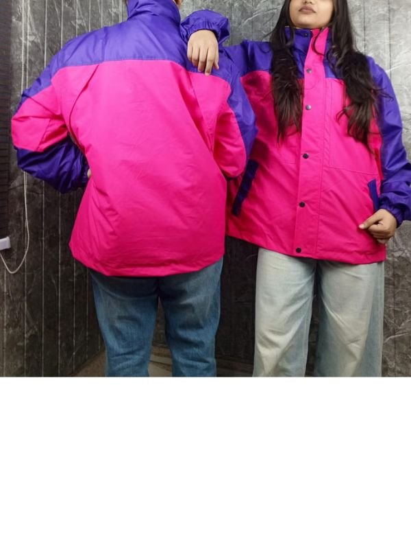 Womens Retro 90s Color Block Windbreaker Jacket Womens Retro 90s Color Block Windbreaker Jacket