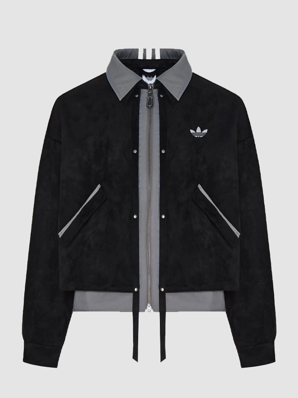 Adidas 3S Deluxe W Jacket Adidas 3S Deluxe Black Jacket