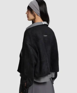Adidas 3S Deluxe W Jacket Adidas 3S Deluxe Zip Up Jacket Back